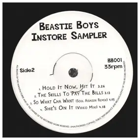Beastie Boys - Instore Sampler