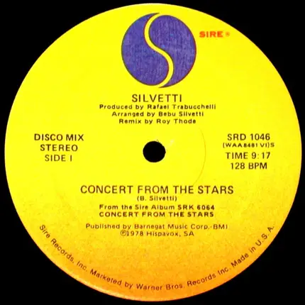 Bebu Silvetti - Concert From The Stars / Sun After The Rain