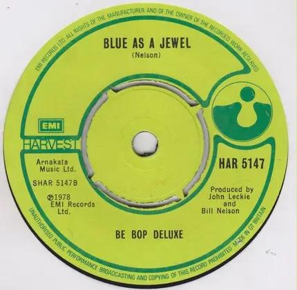 Be Bop Deluxe - Panic In The World