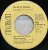 7inch Vinyl Single - Beckett Brown - One Way Street