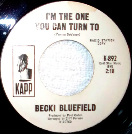 Becki Bluefield - I'm The One You Can Turn To
