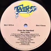 LP - Becky Hobbs - From The Heartland