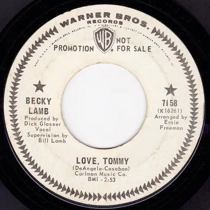 Becky Lamb - Love, Tommy