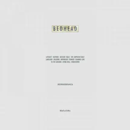 Bedhead - WhatFunLifeWas