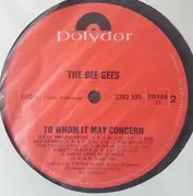 LP - Bee Gees - To Whom It May Concern