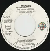 7inch Vinyl Single - Bee Gees - You Win Again