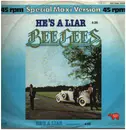 12inch Vinyl Single - Bee Gees - He's A Liar