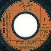 7inch Vinyl Single - Bee Gees - How Deep Is Your Love
