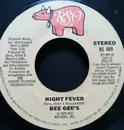 7inch Vinyl Single - Bee Gees - Night Fever / Down The Road