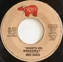 7inch Vinyl Single - Bee Gees - Nights On Broadway / Edge Of The Universe - Pitman Pressing