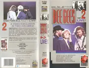 VHS - Bee Gees - Bee Gees Live - One For All Tour - Vol 2