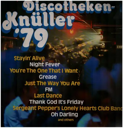 Bee Gees, John Travolta, Olivia Newton John, a.o. - Discotheken-Knüller '79
