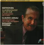 LP - Beethoven (Arrau, Haitink) - Klavierkonzert Nr. 2 / Klaviersonate Nr. 1 f-moll