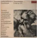 Double LP - Beethoven (Karajan) - Missa solemnis - Gatefold / black labels