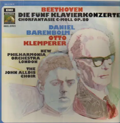 Beethoven - Barenboim , Klemperer - Die Fünf Klavierkonzerte