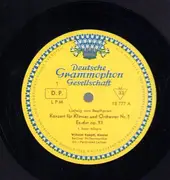 LP - Beethoven - Wilhelm Kempff - Concerto N° 5 Pour Piano Et Orchestre - Tulip Rim / Gatefold
