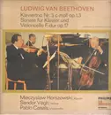 LP - Beethoven - Horszowski , Végh , Casals - Klaviertrio Nr.3 c-moll op.13 / Sonate für Klavier & Violoncello F-dur op.17 - Club-Sonderauflage