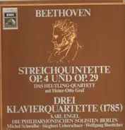 Beethoven - K. Engel - Streichquintette op.4 & op. 29 / Drei Klavierquartette