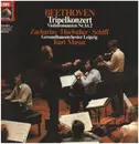 LP - Beethoven - K. Masur - Tripelkonzert • Violinromanzen Nr. 1&2 - Signed by Evelyn Richter