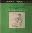 LP - Beethoven - 'Kreutzer' And 'Spring' Sonatas (Rubinstein / Szeryng) - Red Seal, Shaded Dog's Label