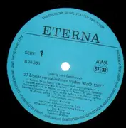LP - Beethoven - 27 Lieder Verschiedener Völker WoO 158/1