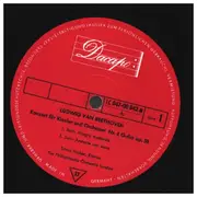 LP - Beethoven - 4. Klavierkonzert G-dur Op.58 - Klaviersonate Nr. 8 C-moll Op.13