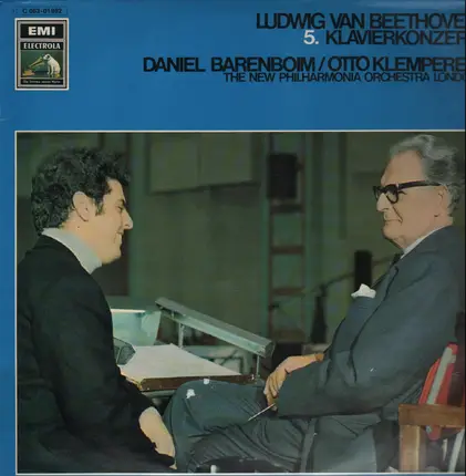 Beethoven - 5. Klavierkonzert, Barenboim, Klemperer, New Philh Orch London