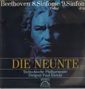 Double LP - Beethoven - 8. Symphonie / 9. Symphonie - Gatefold