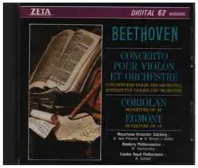 Ludwig Van Beethoven - Concerto pour violon et orchestre / Coriolan / Egmont