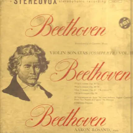 Beethoven / Aaron Rosand, Eileen Flissler - Violin Sonatas
