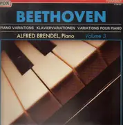 LP - Beethoven / Alfred Brendel - Piano Music Vol.3