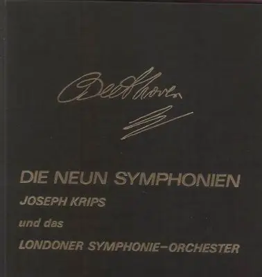 Beethoven - Die Neun Symphonien; Joseph Krips
