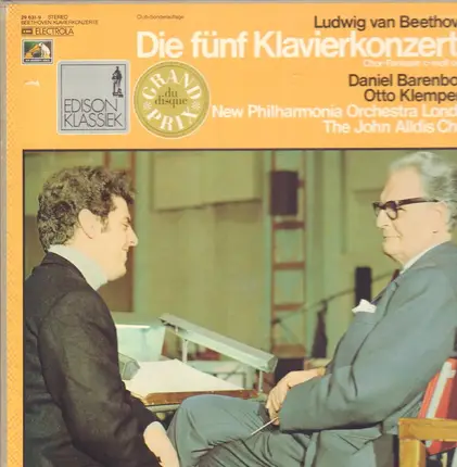 Beethoven - Die fünf Klavierkonzerte,, Barenboim, Klemperer, New Philharmonia Orch. London