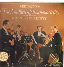 Ludwig Van Beethoven - Die 5 Mittleren Streichquartette (Guarneri-Quartett)