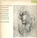 LP - Beethoven / Dieter Zechlin - Klaviersonaten: C-dur op.53, F-dur op.54, Fis-dur op.78