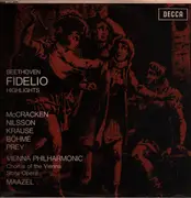 LP - Beethoven - Fidelio Highlights - Mono + Booklet