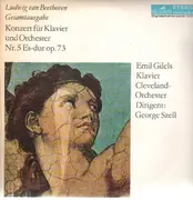 LP - Beethoven - Konzert für Klavier und Orchester Nr.5 Es-dur,, Gilels, Cleveland-Orch, Szell