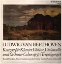 LP - Beethoven - Konzert für Klavier, Violine, Violoncello und Orchester C-dur / Tripelkonzert