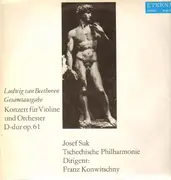 LP - Beethoven - Konzert für Violine und Orch D-dur op61, J.Suk, Tschechische Philh, Konwitschny