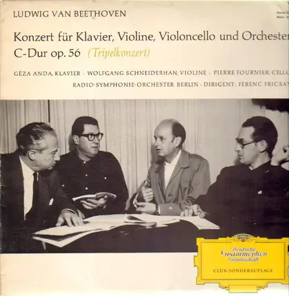 Beethoven - Konzert für Klavier, Violine, Violoncello und Orchester C-dur Op.56