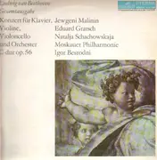 LP - Beethoven - Konzert für Klavier, Violine, Violoncello und Orchester C-dur Op.56