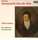 LP - Beethoven - Klavierkonzert Nr.1 C-dur, Nr.2 B-dur,, Wilhelm Backhaus, Wiener Philh, Schmidt-Isserstedt