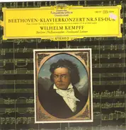 Beethoven - Klavierkonzert Nr.5 Es-Dur,, Willhelm Kempff, Berliner Philh, Leitner