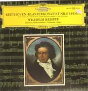 LP - Beethoven - Klavierkonzert Nr.5 Es-Dur,, Willhelm Kempff, Berliner Philh, Leitner - tulip rim