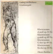 LP - Beethoven - Klaviersonaten D-moll Nr.2, G-moll Nr.1, G-dur Nr.2, Es-dur Nr.3