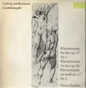 LP - Beethoven - Klaviersonaten Es-dur, As-dur, cis-moll, Zechlin