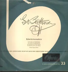 Ludwig Van Beethoven - Klaviersonaten / Sonate Nr.21 (Waldstein) ; Sonate Nr.15 (Pastorale) ; Sonate Nr.25 (Alla Tedesca)