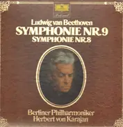 Beethoven / Herbert von Karajan - Symphonie Nr. 9 - Symphonie Nr. 8  with Herbert von Karajan