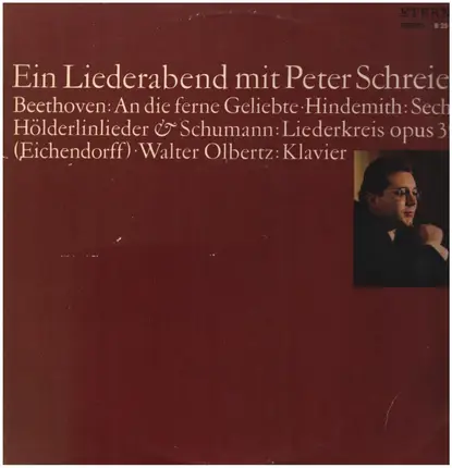 Beethoven / Hindemith / Schumann / Walter Olbertz - Ein Liederabend Mit Peter Schreier
