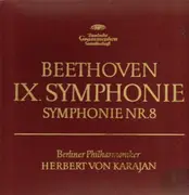 LP-Box - Beethoven - IX. Symph, Symph Nr.8,, Karajan, Berliner Philh